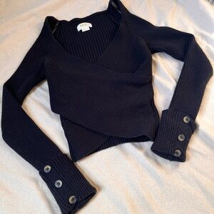 SOLD ON MARKETPLACE Maeve wrap style sweater top